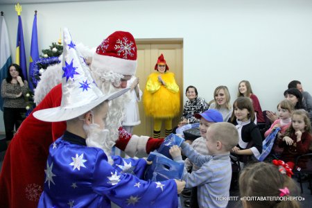 Різдвяною казкою підбили підсумки дитячого творчого конкурсу на ПОКВПТГ «ПОЛТАВАТЕПЛОЕНЕРГО»