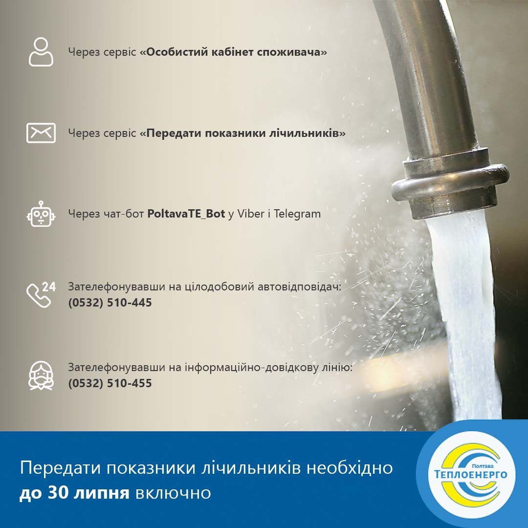 Передати показники: всі інструменти