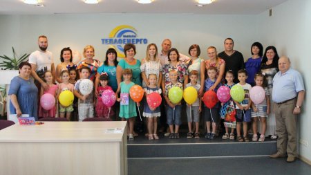 На «Полтаватеплоенерго» привітали дітей працівників підприємства з днем знань