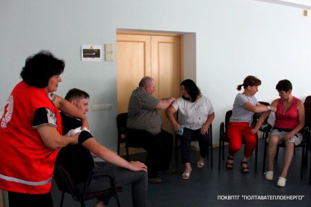 «ПОЛТАВАТЕПЛОЕНЕРГО» ІНФОРМУЄ: Працівники підприємства вчаться надавати першу домедичну допомогу