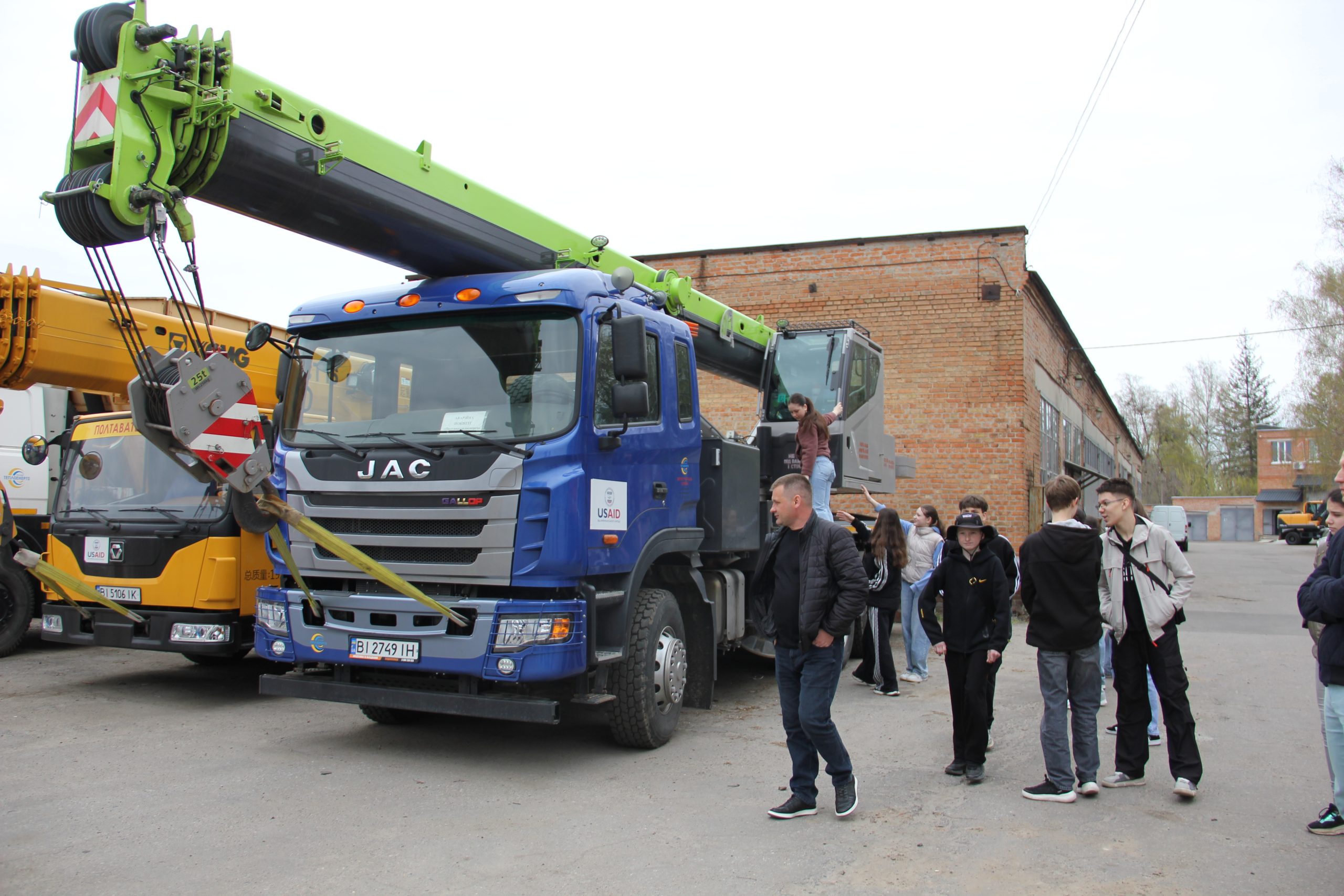 « Полтаватеплоенерго»: На підприємстві відбулась профорієнтаційна екскурсія для школярів